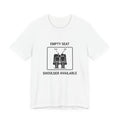 Empty Seat Shoulder Available - T-shirt drôle de voyage