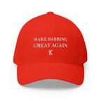 Casquette rouge brodée « Make Dabbing Great Again » - vue principale