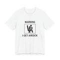Warning I Get Airsick - T-shirt drôle de voyage